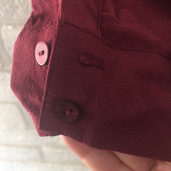 Eileen Fisher silk blouse - Picture 3 of 8